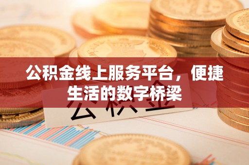 南康公积金线上服务平台，便捷生活的数字桥梁