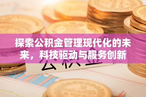南康探索公积金管理现代化的未来，科技驱动与服务创新