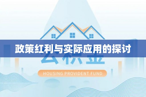 南康政策红利与实际应用的探讨