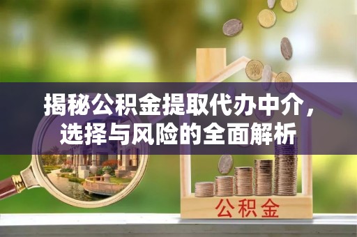 南康揭秘公积金提取代办中介，选择与风险的全面解析