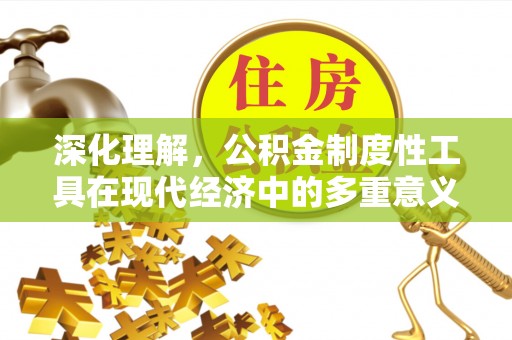 南康深化理解，公积金制度性工具在现代经济中的多重意义