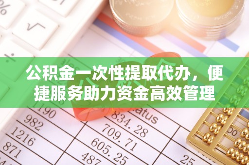 南康公积金一次性提取代办，便捷服务助力资金高效管理