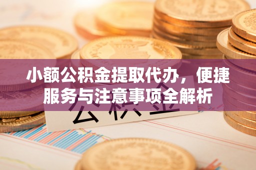 南康小额公积金提取代办，便捷服务与注意事项全解析