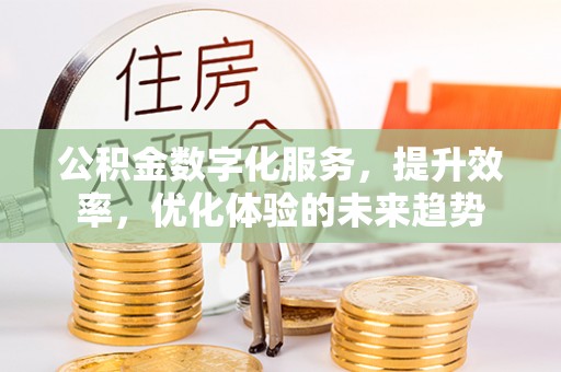 南康公积金数字化服务，提升效率，优化体验的未来趋势
