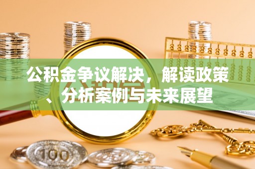 南康公积金争议解决，解读政策、分析案例与未来展望