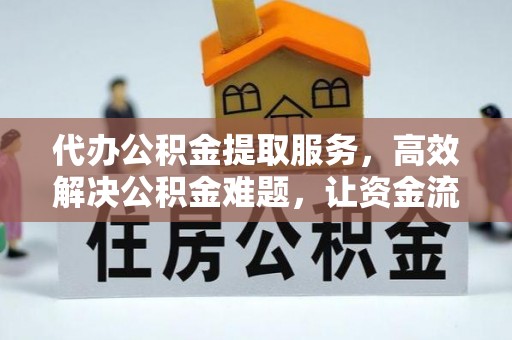南康代办公积金提取服务，高效解决公积金难题，让资金流动更灵活