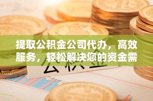 南康提取公积金公司代办，高效服务，轻松解决您的资金需求